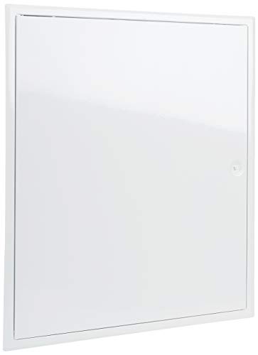 Preisvergleich Produktbild Upmann 20592 Revitür Softline sv 500x600 RAL9016 Vierkantverschluss