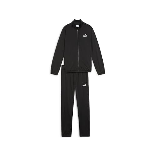 PUMA Jungen Poly Suit B Gestrickte Anzüge, PUMA Black, 164 EU