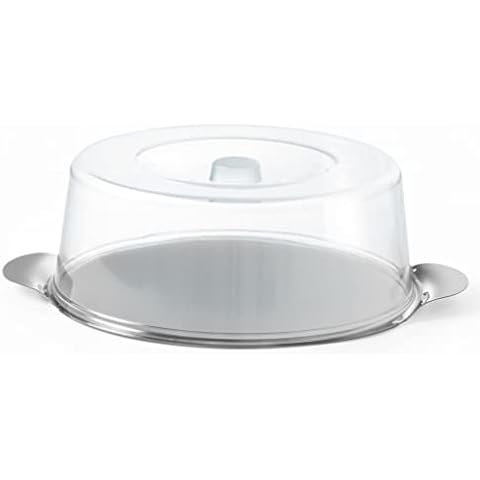 HENDI 980101 Cake plate with cover, 300 x (H) 110 mm Cover