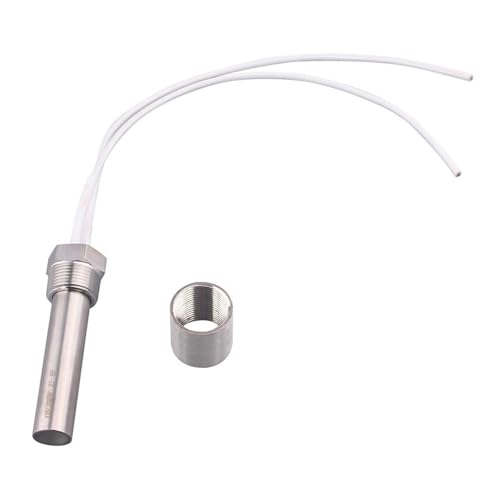 Calentador De Varilla, Calentador De Cartucho Con Rosca De 3/4, 12 V/24 V, Elemento Calefactor De Inmersión, Tubo Eléctrico De CC, 100 W, 150 W, 200 W, 300 W, SUS304(With locknut,24V_300W)