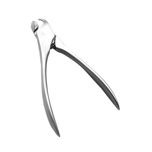 LALADEFIEE シー製爪切りプライヤー 非滑りハンドル設計 厚い巻き爪対応 指甲切り 足用ネイルグルーミングツール 死皮除去も可能