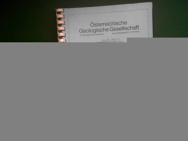 5.Jahrstagung (Wandertagung, Exkursion). (= Exkursionsführer 3).