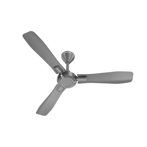 Image of Crompton HIGHSPEED SANTOS ANTIDUST 1200 mm (48 inch) Ceiling Fan (Titanium) Star rated energy efficient fans