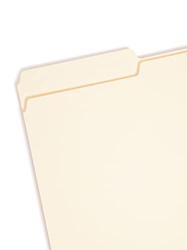 Smead Interior File Folder, 1/3-Cut Tab, Legal Size, Manila, 100 Per Box (15230) #TOP1