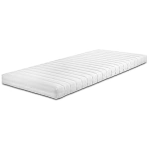 Bodyprotect Kaltschaummatratze Comfort Line 100x200 cm, orthopädische Matratze Härtegrad H4 extra fest, Öko-Tex, ergonomische Schaumstoffmatratze Höhe 10 cm, Made in EU