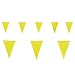 Fun Express - Pennant Banner,Plastic, (100 Foot) (Yellow) (48 Pennants Per String)