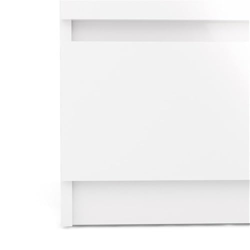Home Square 2420382-PKG 2 Piece Furniture Set With Nightstand & Dresser In White High Gloss thumb #8