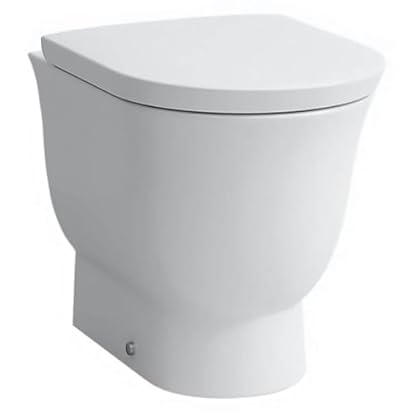 LAUFEN The New Classic Stand-WC, Tiefspüler, spülrandlos, H8238514000001, Farbe: Weiß