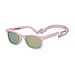 PIKACOOL Baby Mädchen Jungen Sonnenbrille mit Riemen für Alter 0-24 Monate, Babyrosa