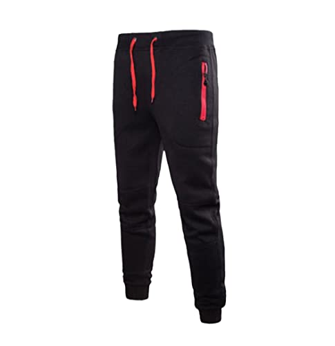 Pantalon de sport homme KEHAIOO noir taille 34-37 pour fitness