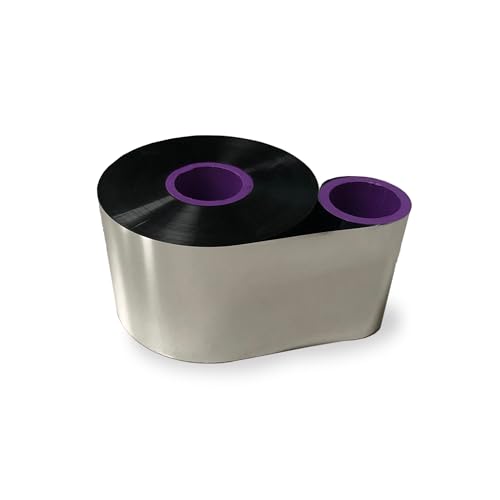 Cinta Térmica Wolfbarco 1.3" x 3937' Negro Wax/Resin miniatura 1