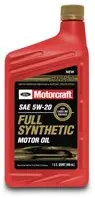 Aceite Motorcraft Sintético 5W-20 12 Qt botella miniatura 1
