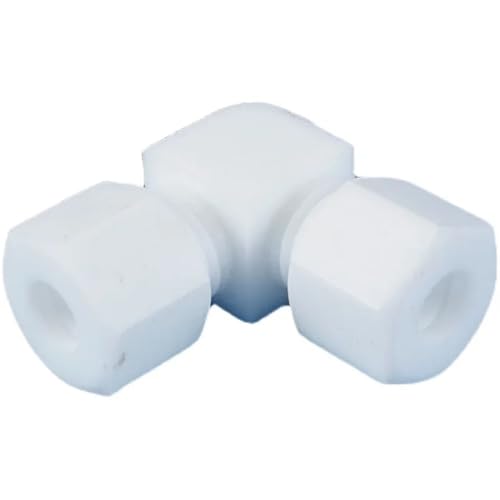 Raccord compression PTFE compact 1mm à coude 90 degrés haute précision - 2