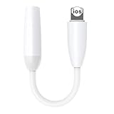 Headphone Adapter for iPhone 7/7Plus 8/8Plus for iPhone X/XS/XR Audio Earphone Jack to 3.5mm Headset Adaptor Audio Cable for iPhone Dongle Extension Cord Cable AUX Female Support for All iOS