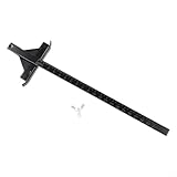 DeWalt-kompatible Kreissägekantenführung mit Skala, 272 x 84 mm...