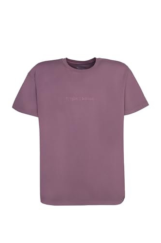 Rock Experience Font SS Man T-Shirt Camiseta DE Manga Corta, Burdeos, M Hombre