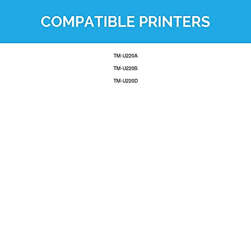 Ld Compatible Pos Ribbon Cartridge Replacement For Epson Erc-34Br (Black & Red, 6-Pack) #TOP7