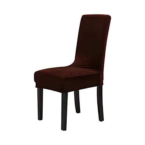 Housses de chaise velours élastiques cachez vos chaises usées