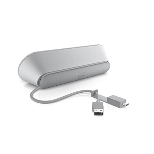 Image of Dell SP3022 Speakerphone, USB-A, USB-C, Silver