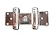 Bommer 1515H646 Bommer 1515H 1500 Series 3" x 6-1/4" Square Corner Surface Mount Double Action Spring Door Hinge with Hold Open Function for Louver Doors - Single