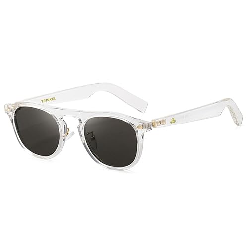 Brussels Square Sunglasses Lightweight TR Frame, Stylish Square Frame for Men & Women