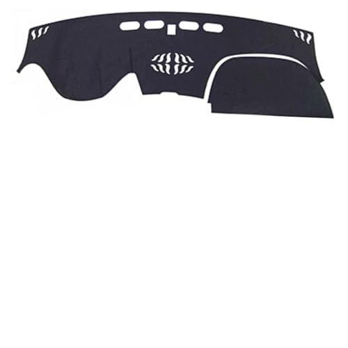 Couverture de tableau de bord Hyundai Santa Fe 2019-2020 tapis de protection intérieur noir 2 couches