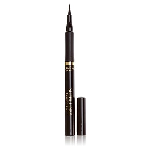 L'Oréal Paris Super Liner Perfect Slim, Intense Black - ultra-präziser Eyeliner mit spezieller Filzspitze und einer intensiven, langanhaltenden Farbe, 1er Pack (1 x 2 ml)