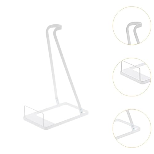 Support aspirateur rangement accessoires blanc avec structure stable universelle - 4