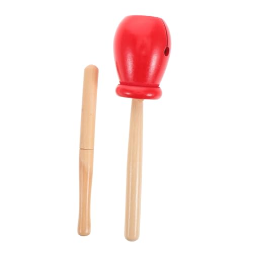 ERINGOGO 木製 拍子木 伝統楽器 打楽器 リズム練習用 ハンドパーカッション 子供 大人 音楽トレーニング用