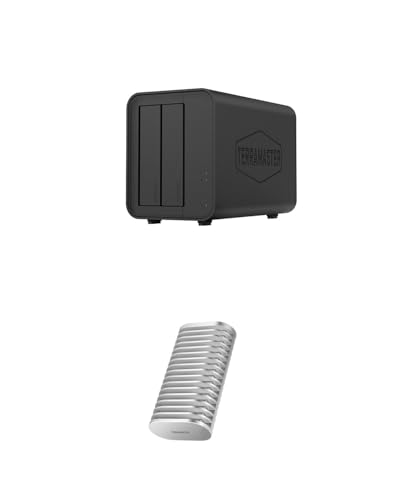 TERRAMASTER D2-320 + D1 SSD Plus 3 bahías almacenamiento USB miniatura 1
