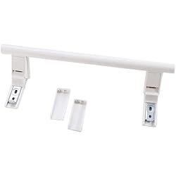 Cargador Frontal Liebherr ANAKEL HOME 7432602 Repuesto Tirador Compatible con Frigorífico liebherr Blanco 31cm con Tapas Embellecedoras