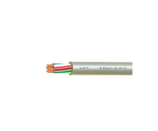 VCTF0.75×4芯 VCTF ビニルキャブタイヤ丸形コード 富士電線工業 灰色 芯数(C)4 全長30m外径(把)365mm 【通販モノタロウ】