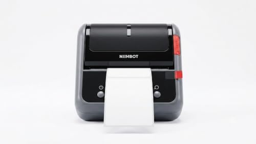 Image of Wireless Bluetooth Label Printer 3 Inch, Inkless Thermal Printer for Shipping, Address, Barcode, QR Code & Product Labels, Portable Label Maker for Small Business, Office & Home