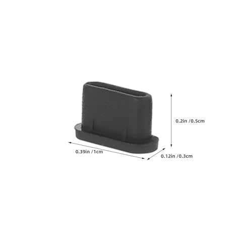 Tapón para enchufe de teléfono de silicona flexible con diseño Tipo C 2