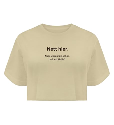 Haut court bio Boyfriend en coton premium souvenir de Malle