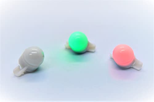 Power Cast Sensor Led Night Fishing Rod Tip Flashlight/Bite Indicator/Bite Alarm,Glow Stick Replacement (3) #TOP14