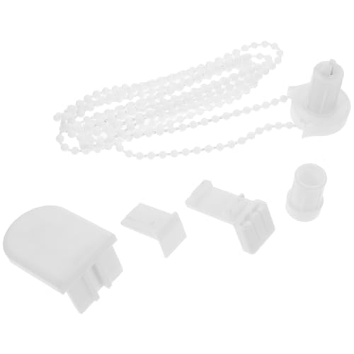 LOLIPPYY Roller Blind Fittings Kit Heavy Duty Brackets Beaded Chain Replacement Parts for Curtain Repair and Window Shade Installation for Bedroom Living Office