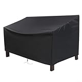 gartenbank abdeckung pvc