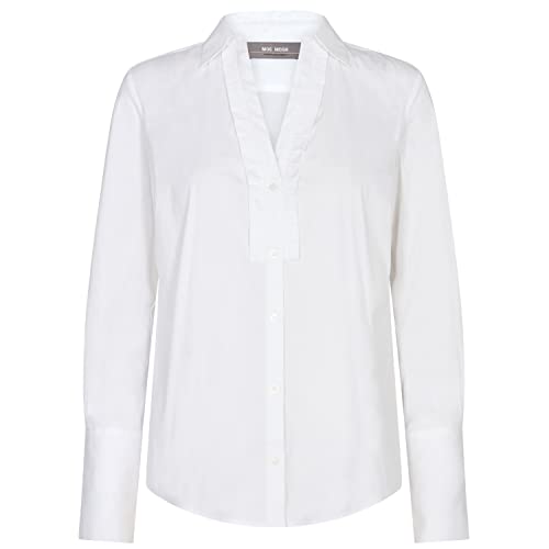 Mos Mosh Damen Bluse Sybel LS Shirt White Weiss - M
