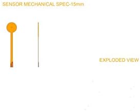 Capacitive Force Sensor 15 mm 4.5 N (1 lbs)