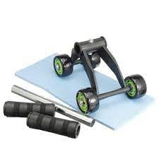 Exercise Wheel for Home Gym and Fitness, Adjustable, Durable Construction-image-0