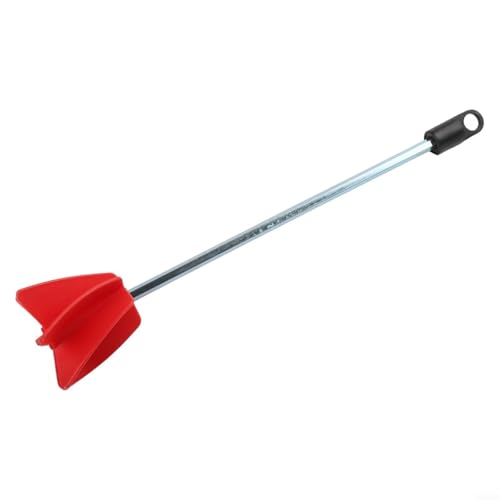 Eawfgtuw Pour agitateur et tige de mélange époxy avec mandrin de forage, hélice à arbre hexagonal de 0,7 cm pour perceuses électriques, pagaie en métal + plastique résistant à la rouille, (A)