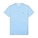 Lacoste Men's Crew Neck Short Sleeve Regular Fit Classic T-Shirt, Overview Blue, X-Large
