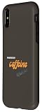 Powered by Caffeine and Chalk Dust - Funny Bouldering Gift Case for iPhone X/XS
