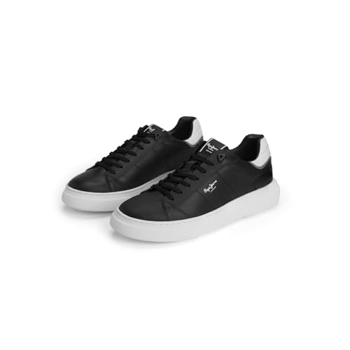 Image of PEPE JEANS Men's Eaton Basic Lightweight Cupsole Sneakers