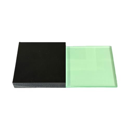 レザークラフト用 裁断板 透明板 100mm×100mm セット販売 レザークラフト 抜き型 手打ポンチ ゴム板（Amazon）