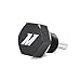 Mishimoto MMODP-3819BSPBK Magnetic Oil Drain Plug 3/8"-19 BSP, Black