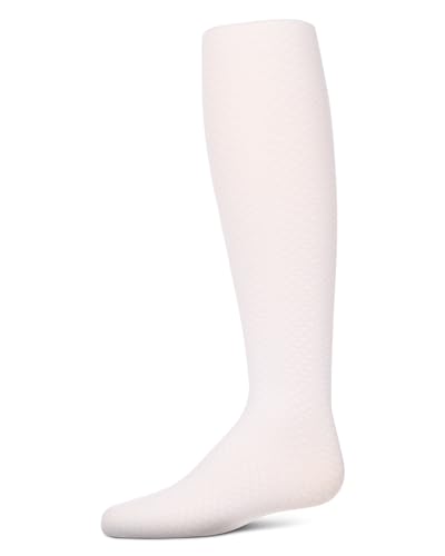 MeMoi Girls' Diamond Semi-Opaque Tights2