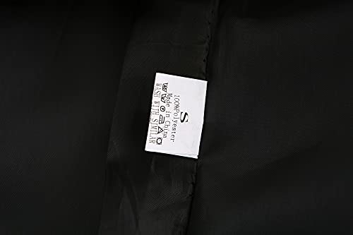 Aitfineism Men's Lightweight Windbreaker Casual Drawstring Hooded Zip Jackets (Small, P-Black) #TOP5