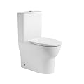 BAIKAL Inodoro de Cerámica T2. WC Compacto a Suelo…